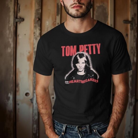 Classic Delta Pro Weight Tom Petty & The HartBreakers Rock T Shirt Size Medium - Picture 1 of 4